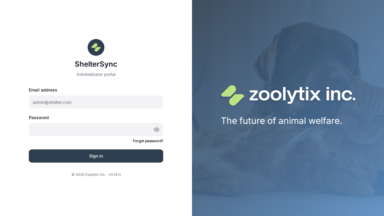 The Lookups page